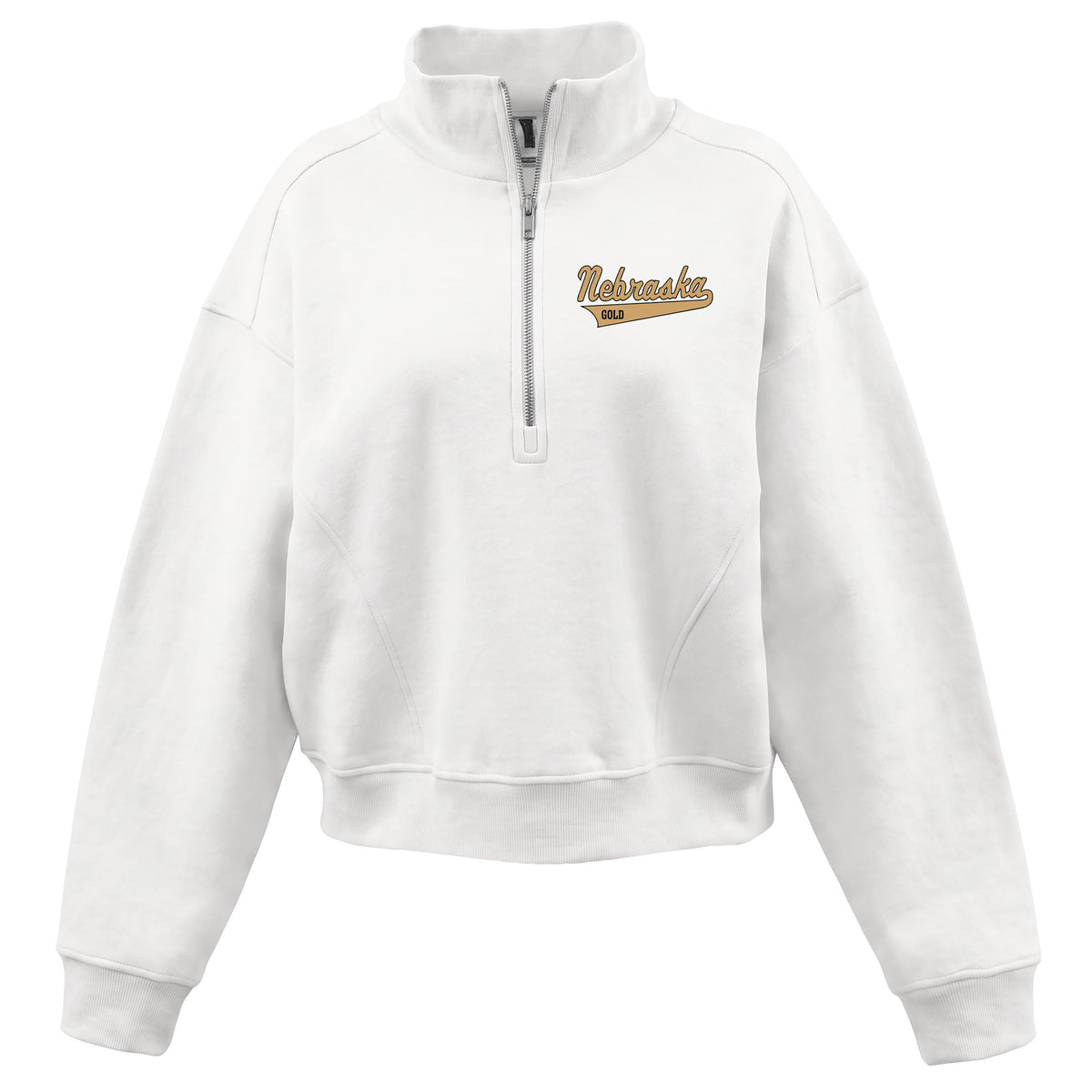 Womens Half-Zip Mock