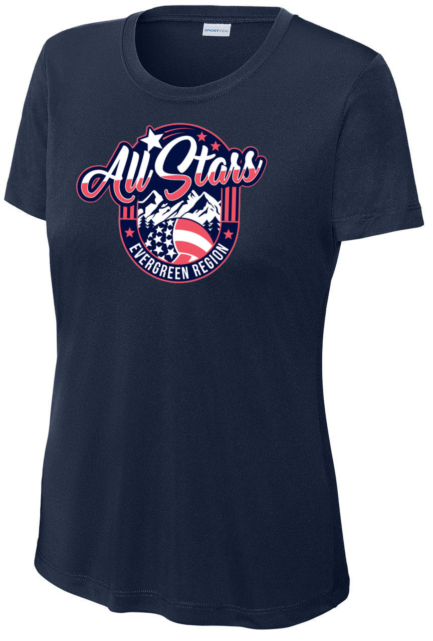 Womens Performance Competitor Tee