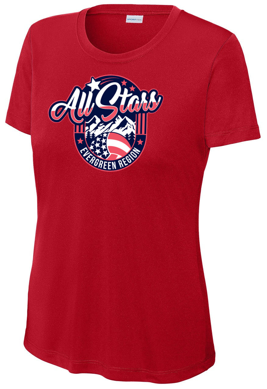 Womens Performance Competitor Tee