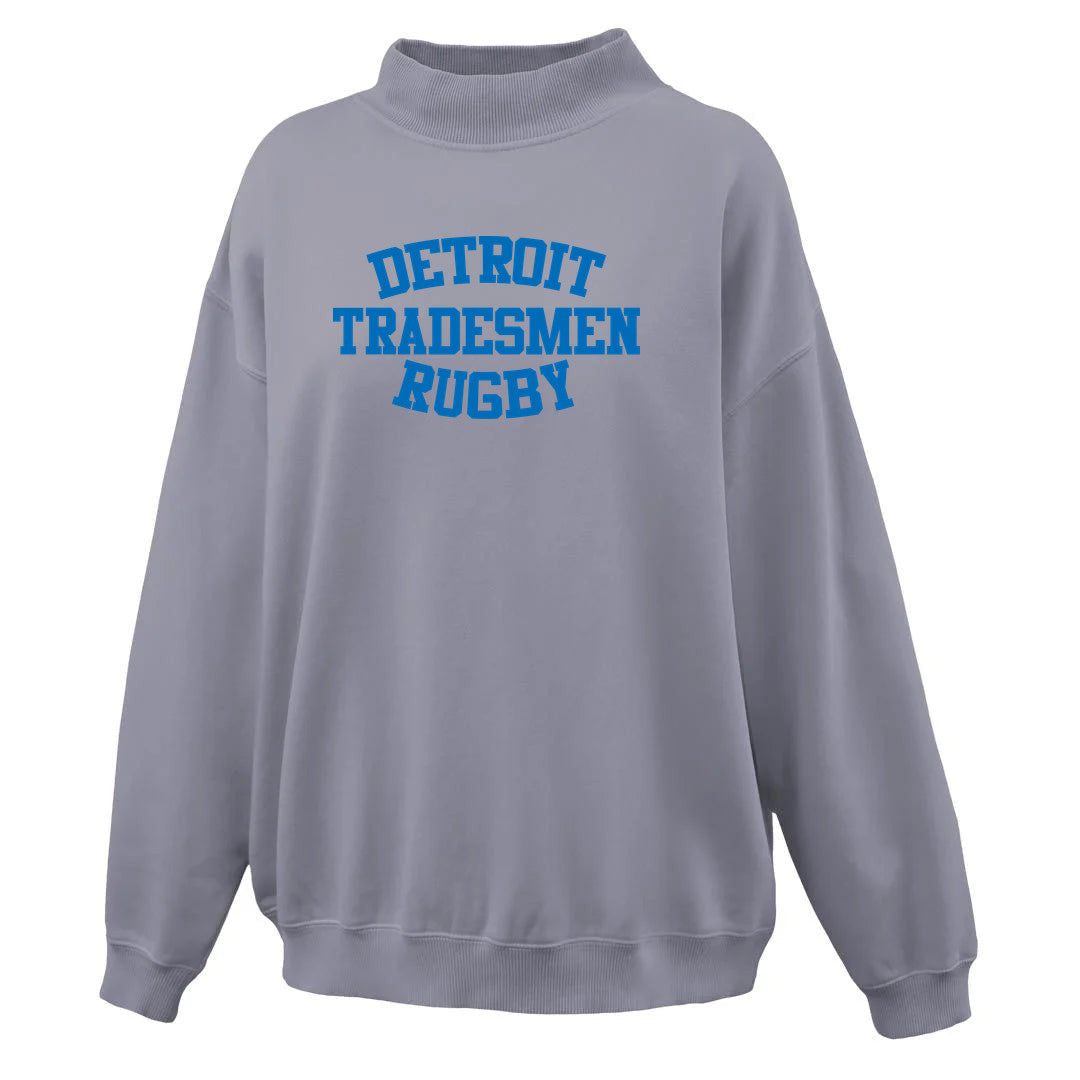 Womens Saltwash Mockneck Pullover