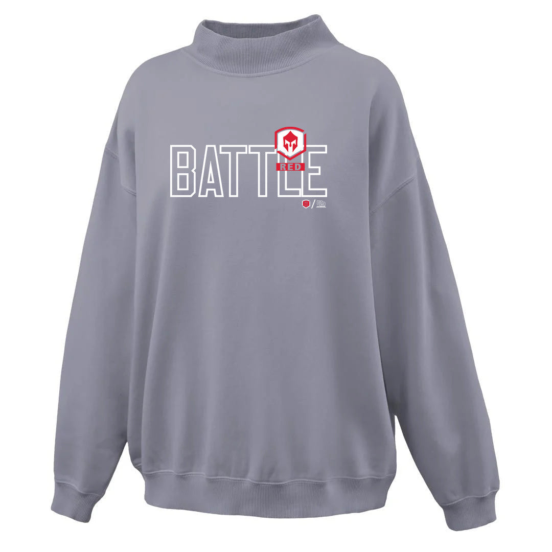 Womens Saltwash Mockneck Pullover