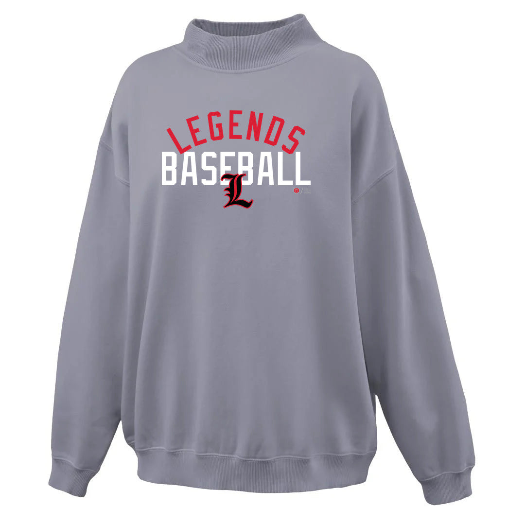 Womens Saltwash Mockneck Pullover
