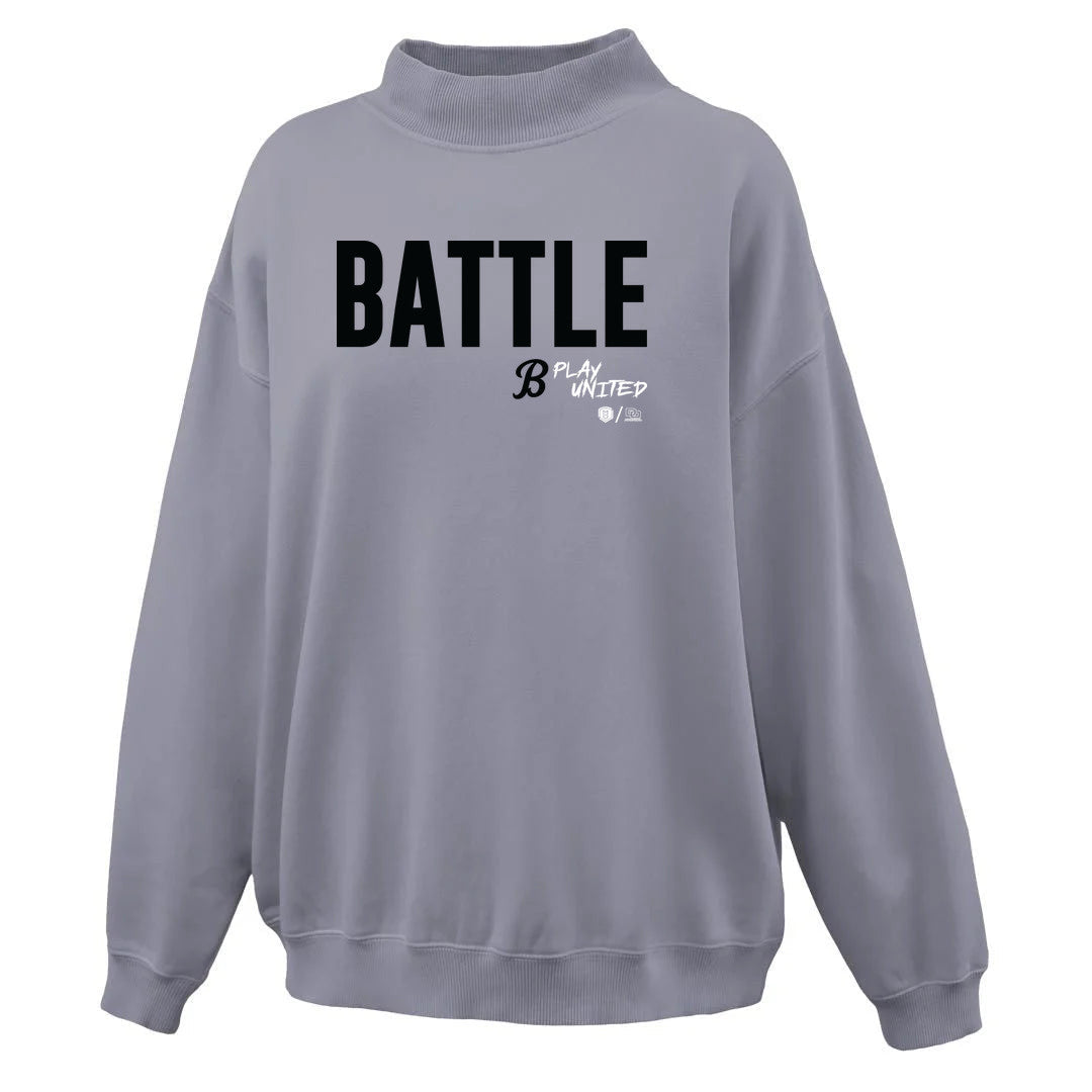 Womens Saltwash Mockneck Pullover