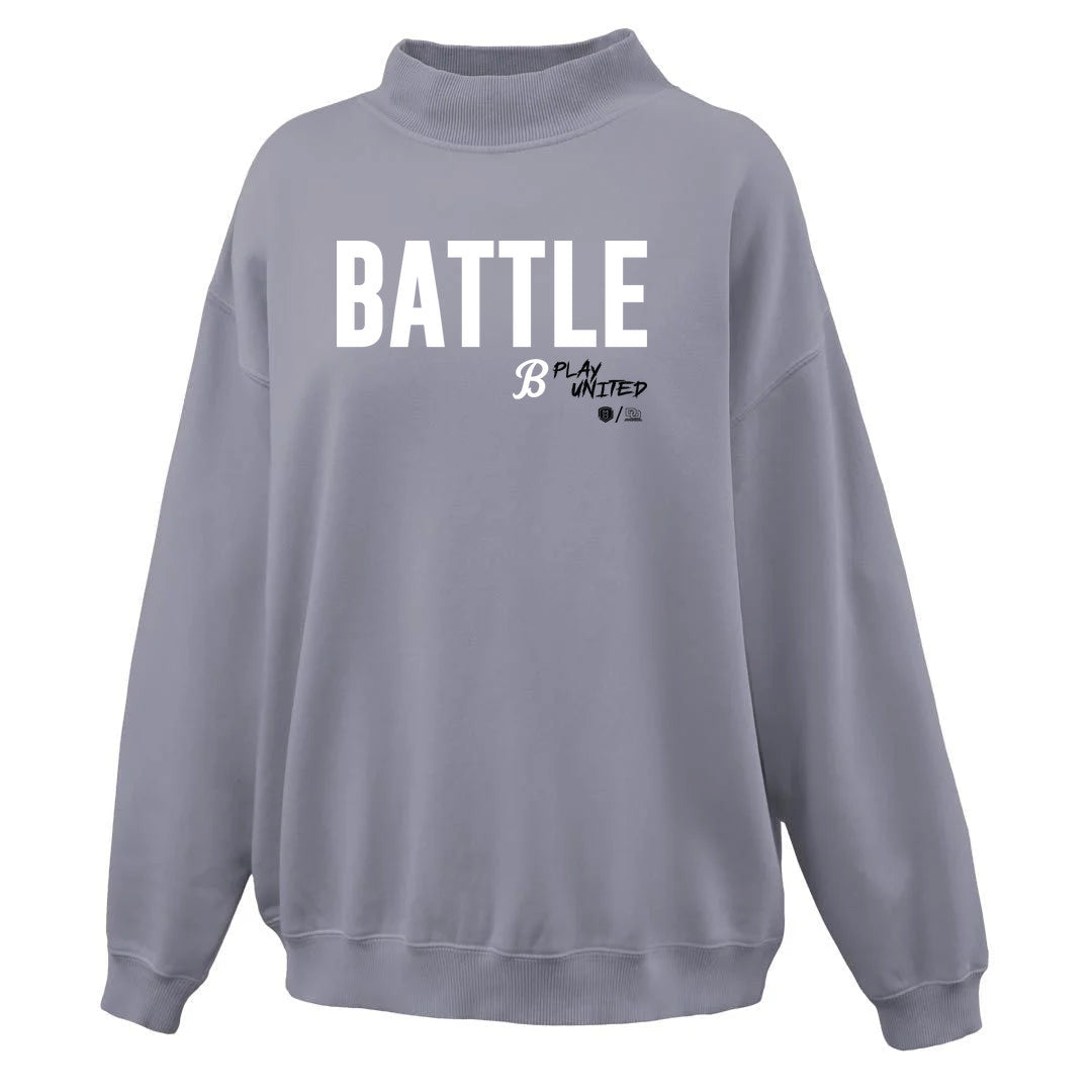 Womens Saltwash Mockneck Pullover