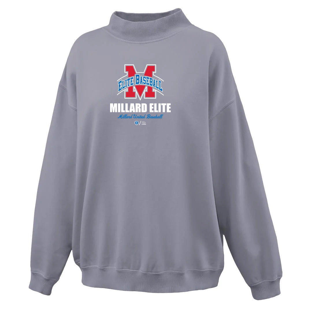 Womens Saltwash Mockneck Pullover