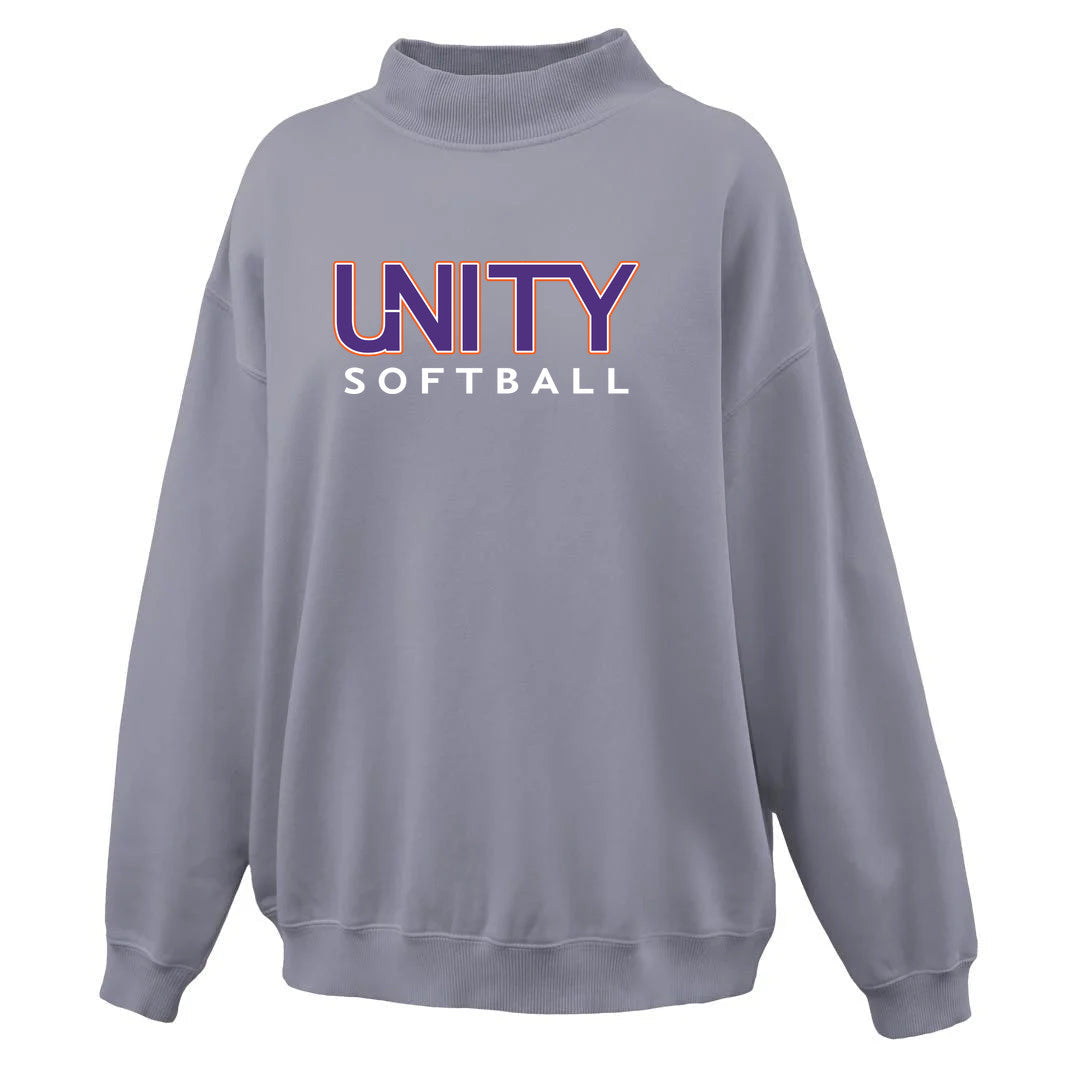 Womens Saltwash Mockneck Pullover