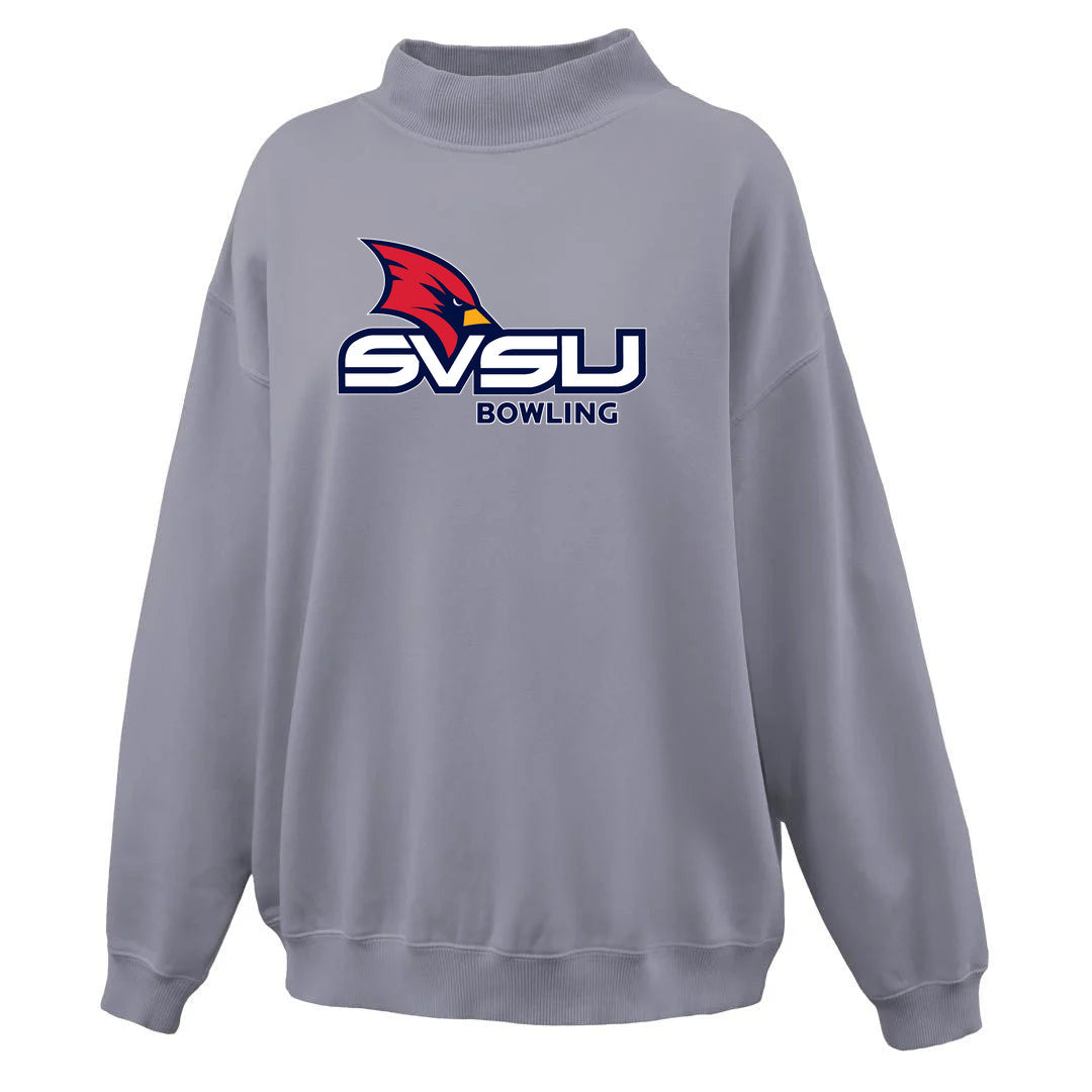 Womens Saltwash Mockneck Pullover